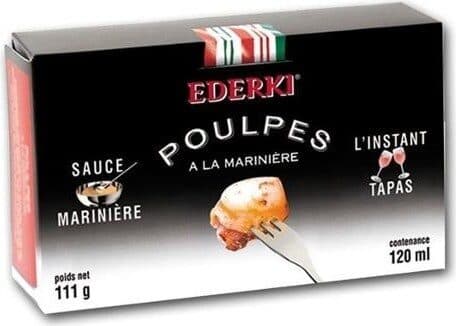 Ederki Poulpes à La Marinière packshot