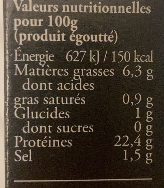 Ederki Poulpes à La Marinière packshot