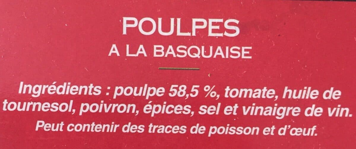 Ederki Poulpes à la basquaise packshot