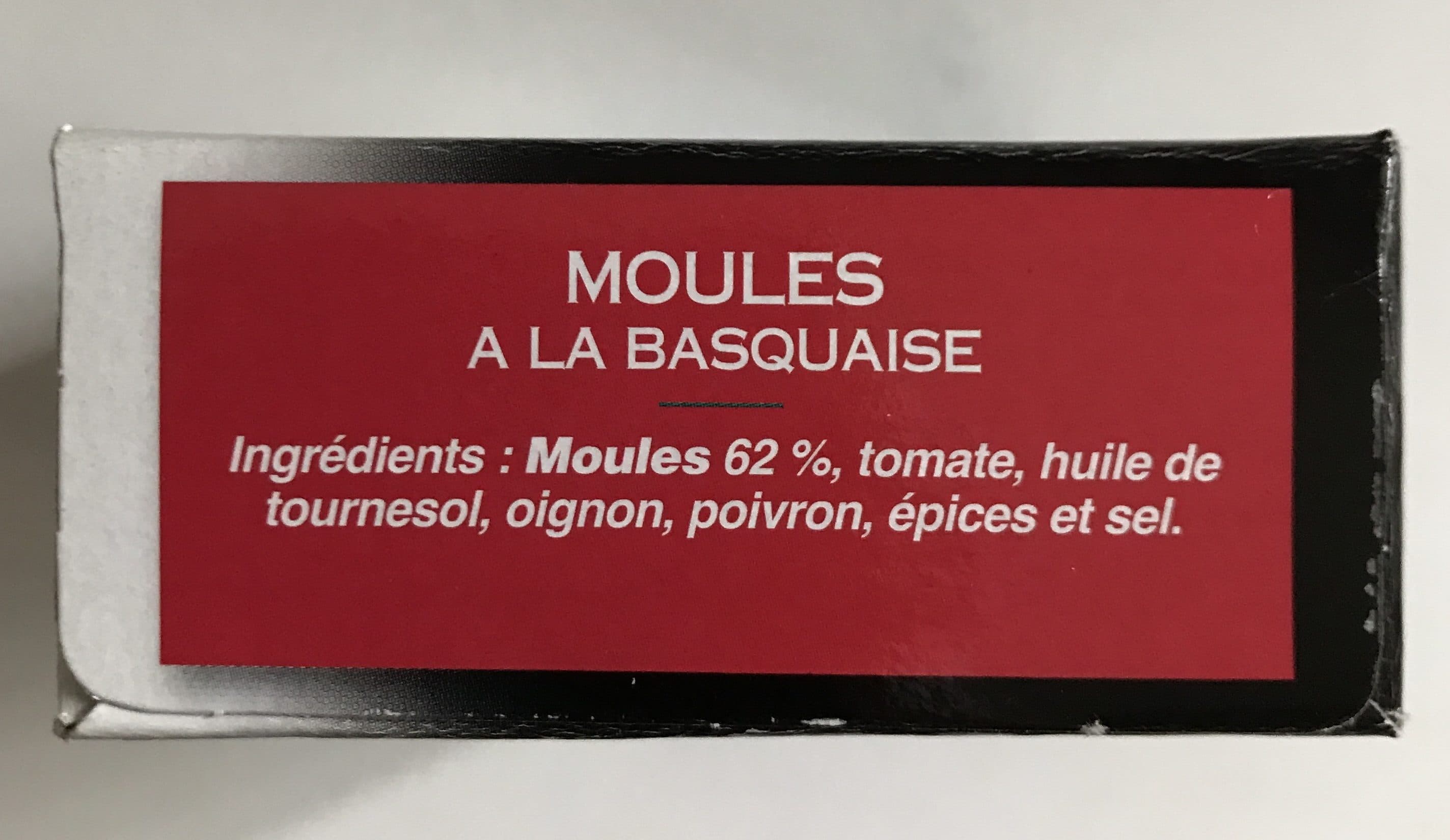 Ederki Moules sauce basquaise EDERKI packshot