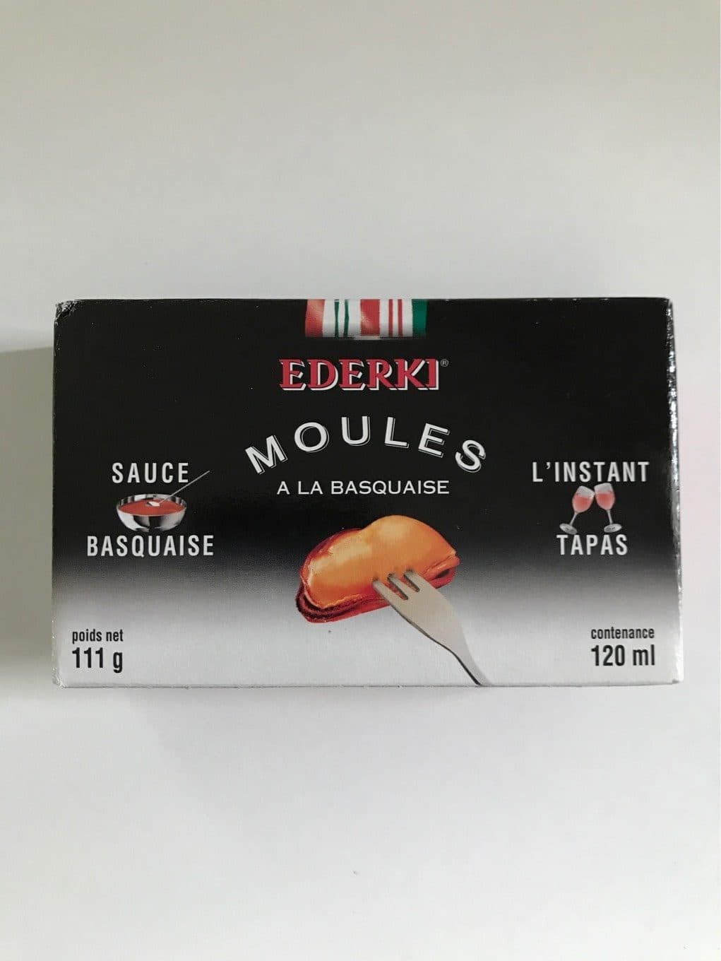 Ederki Moules sauce basquaise EDERKI packshot