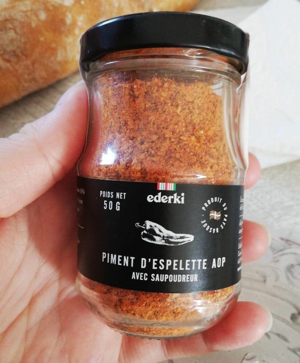 Ederki Piment D'espelette En Poudre, packshot