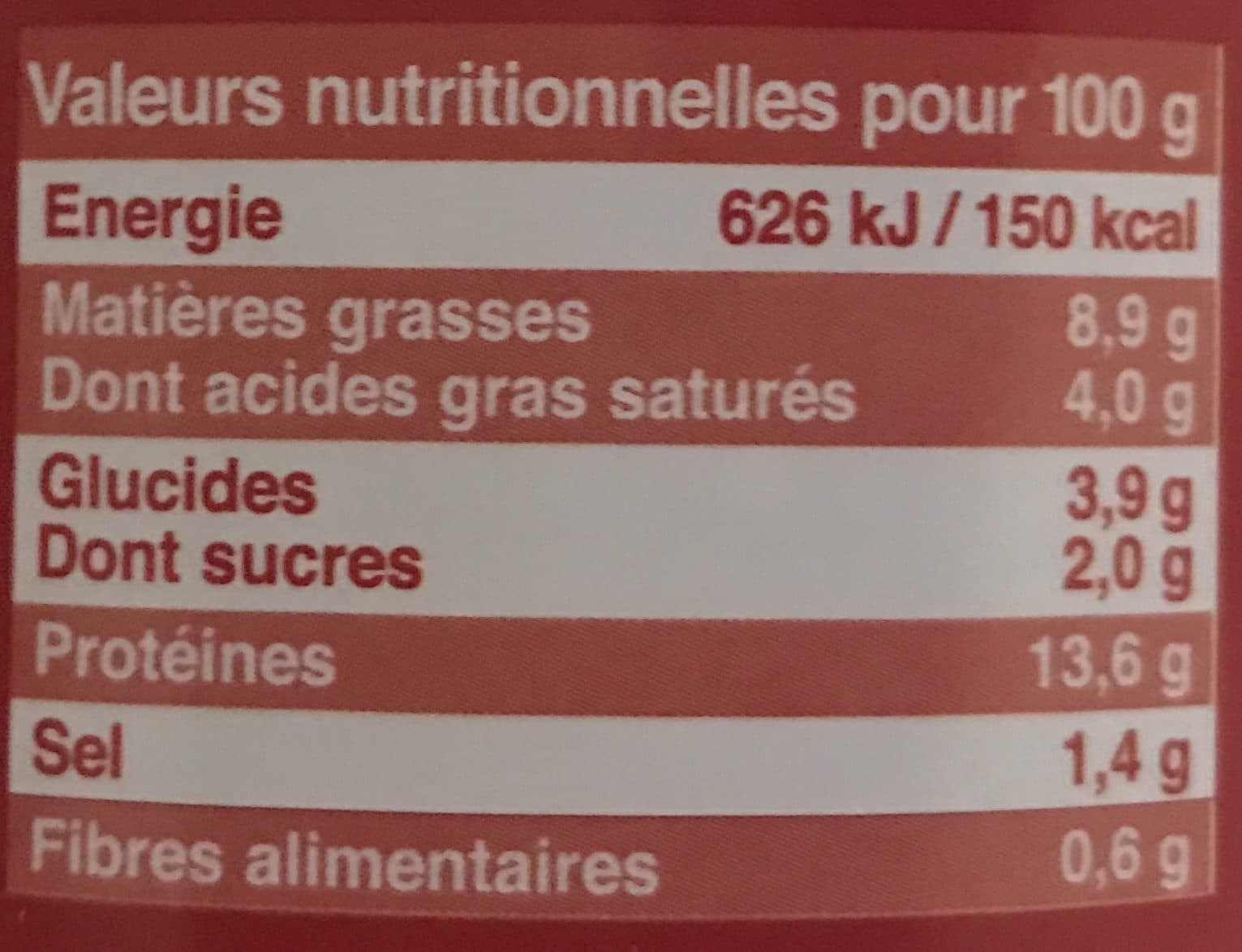 Ederki Axoa de veau packshot