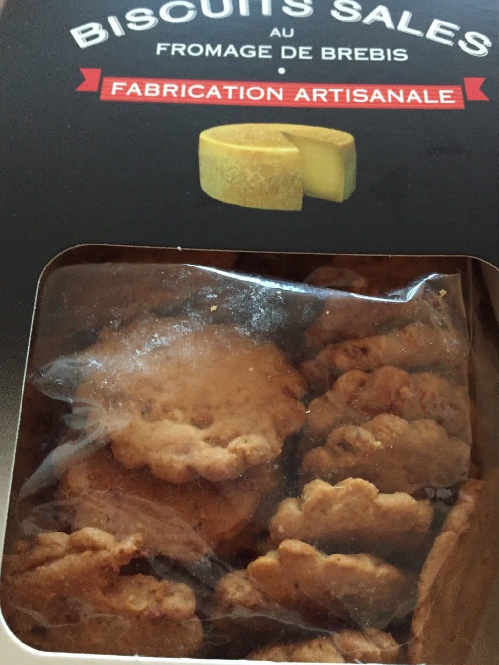 Ederki Biscuits Salés au Fromage de Brebis Lot de 4 packshot