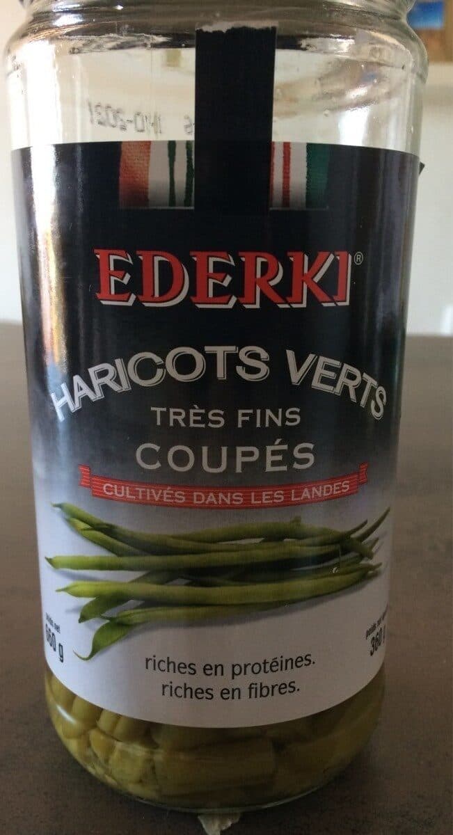 Ederki Haricots verts packshot