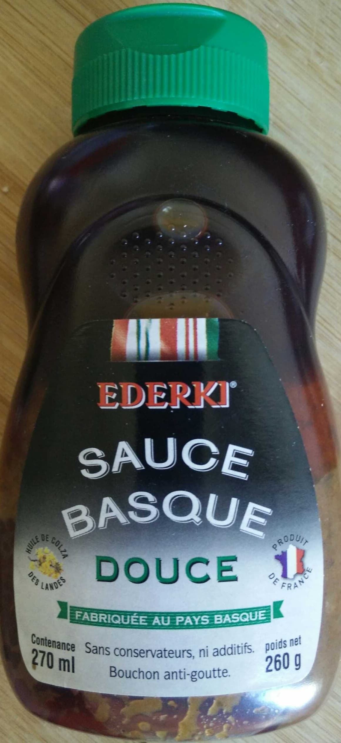 Ederki Sauce basque douce packshot
