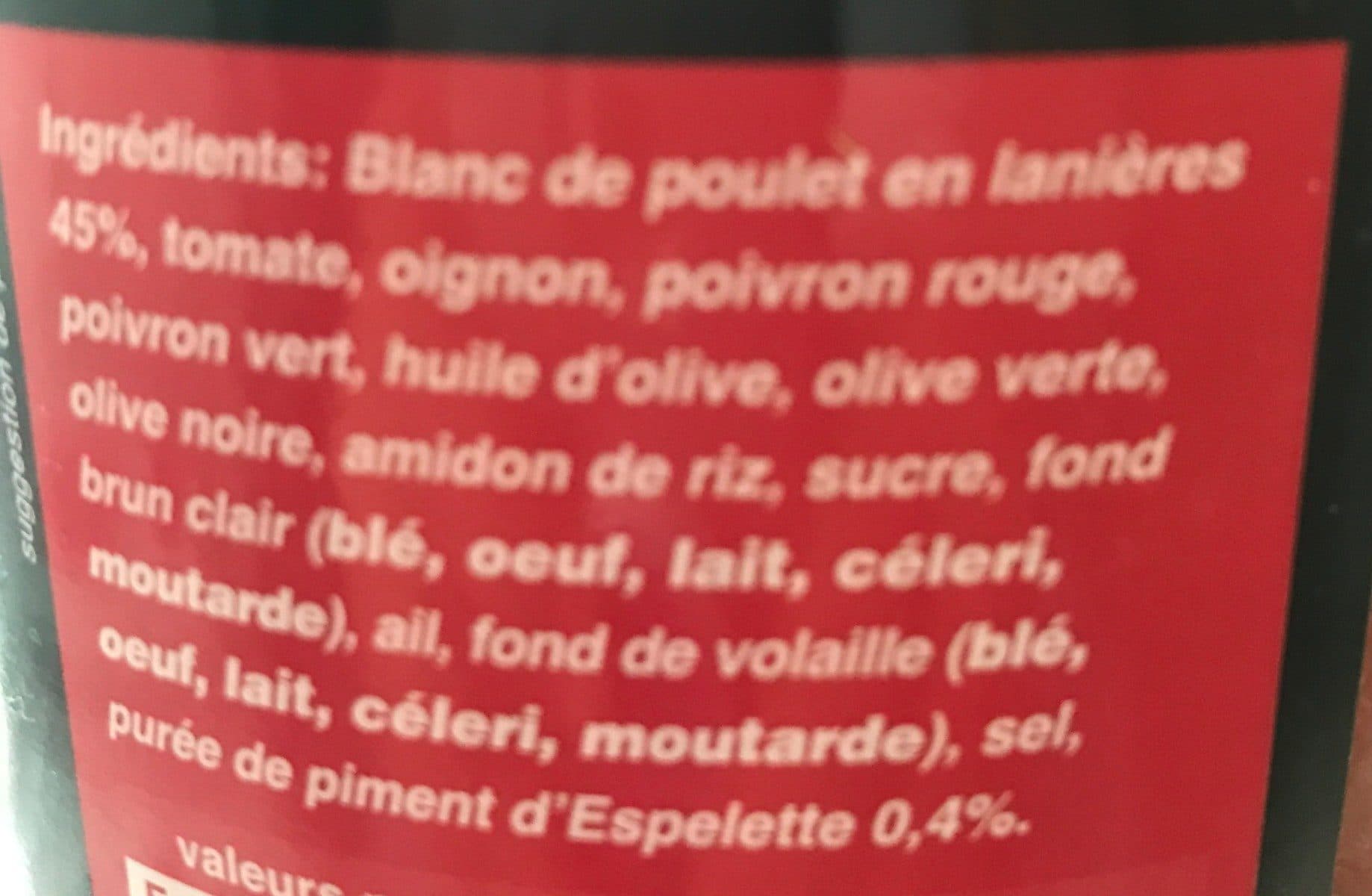 Ederki Poulet Basquaise packshot