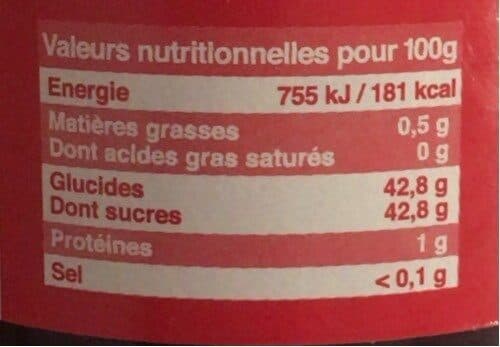 Ederki Confiture de framboise packshot