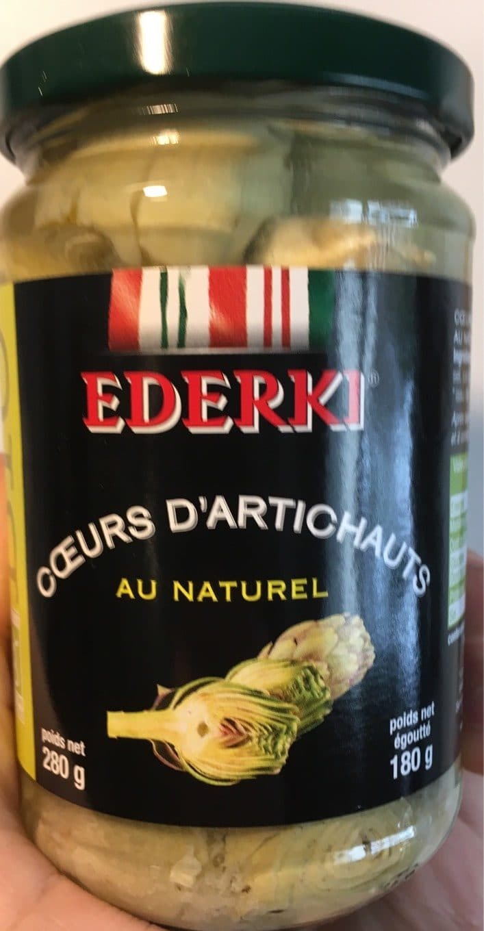 Ederki Coeurs d’artichauts packshot