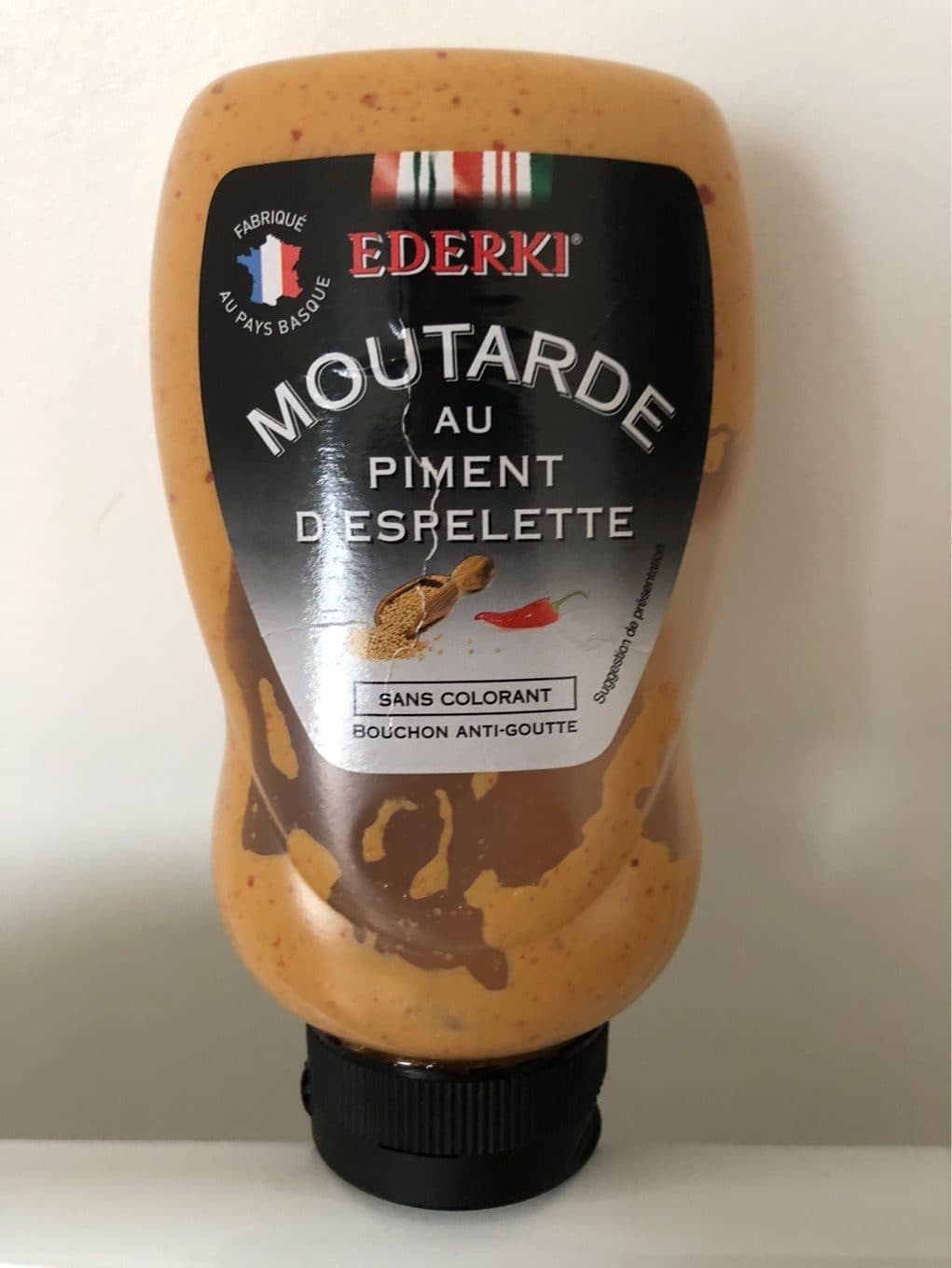 Ederki Moutarde au piment d’espelette packshot