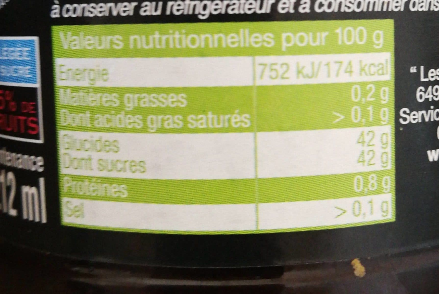 Ederki Confiture extra cerise noire packshot