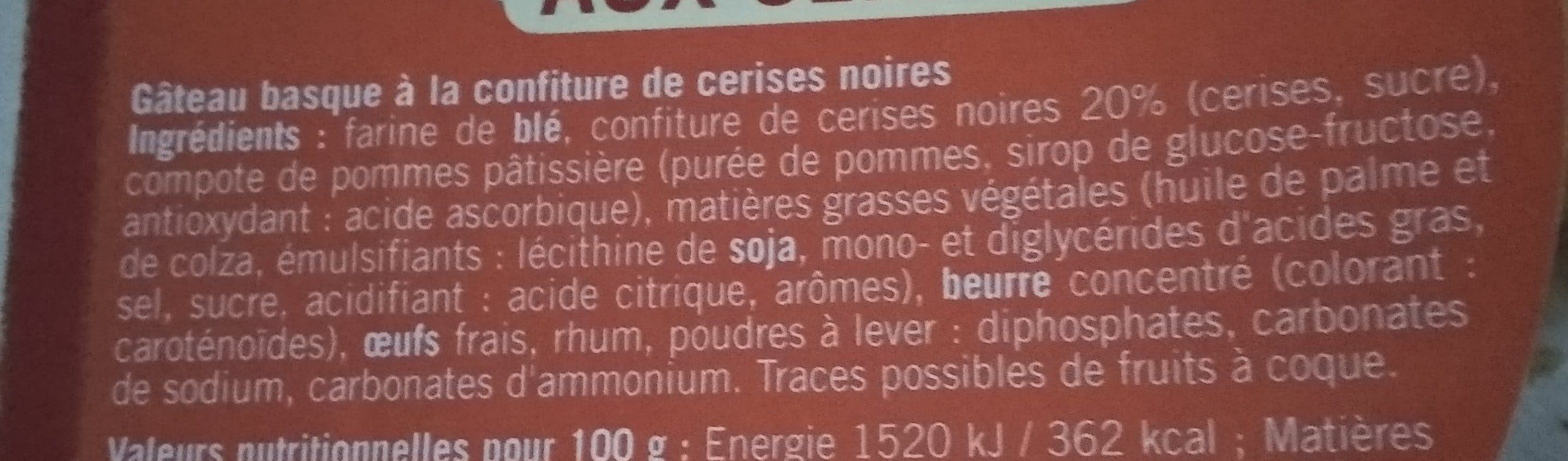 Védère Gâteau basque packshot