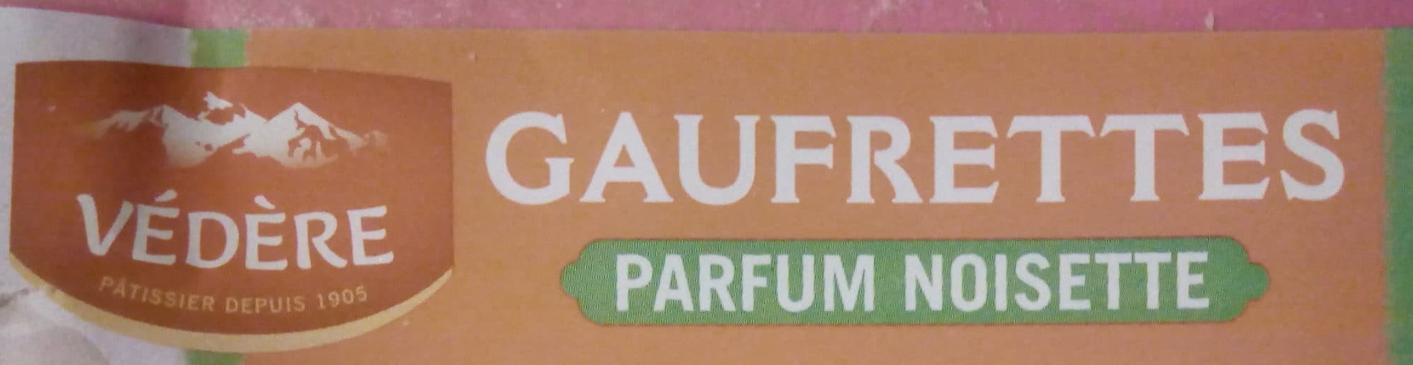 Biscuiterie Védère Gaufrettes - Parfum Noisettes packshot