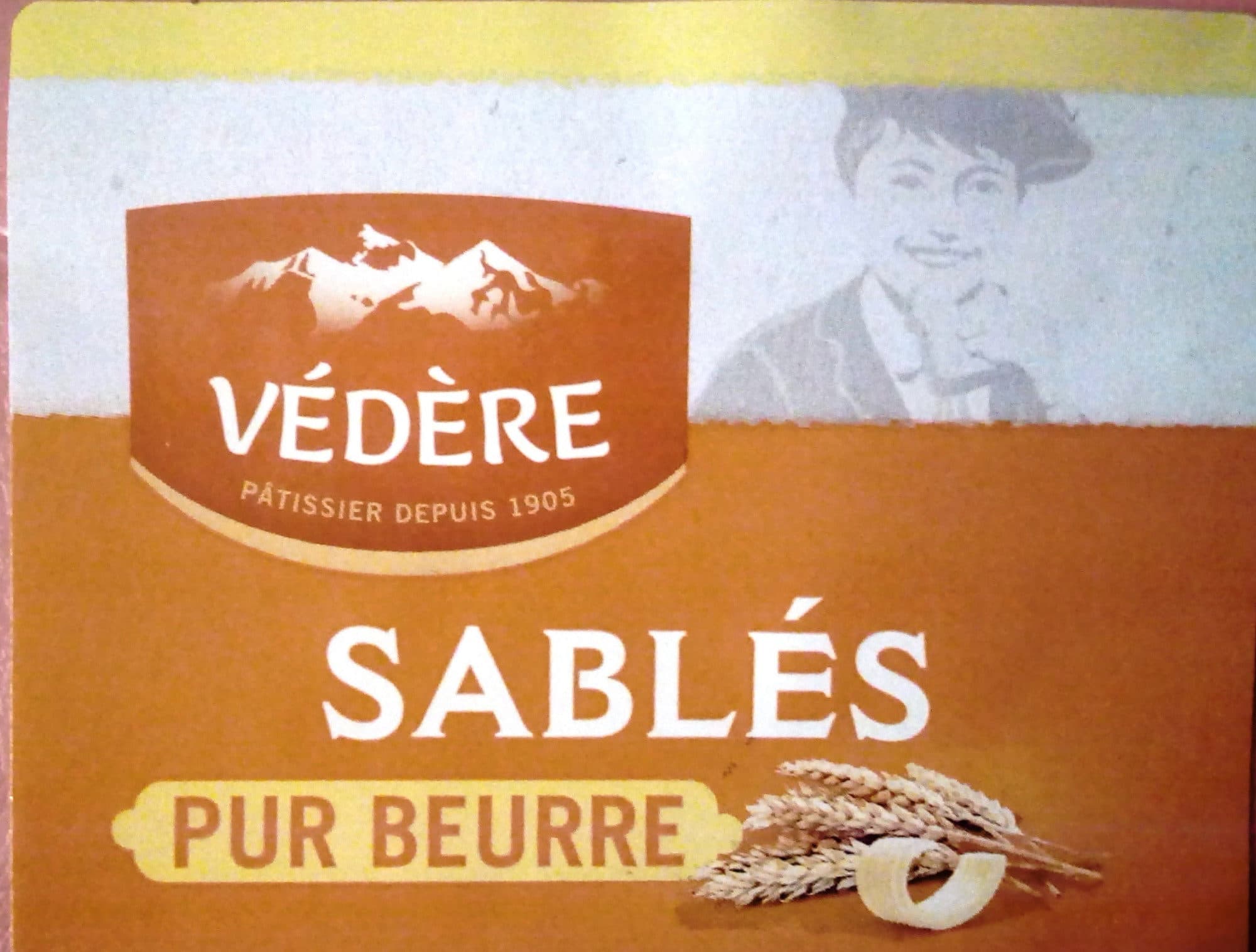 Védère Sablés Pur Beurre packshot