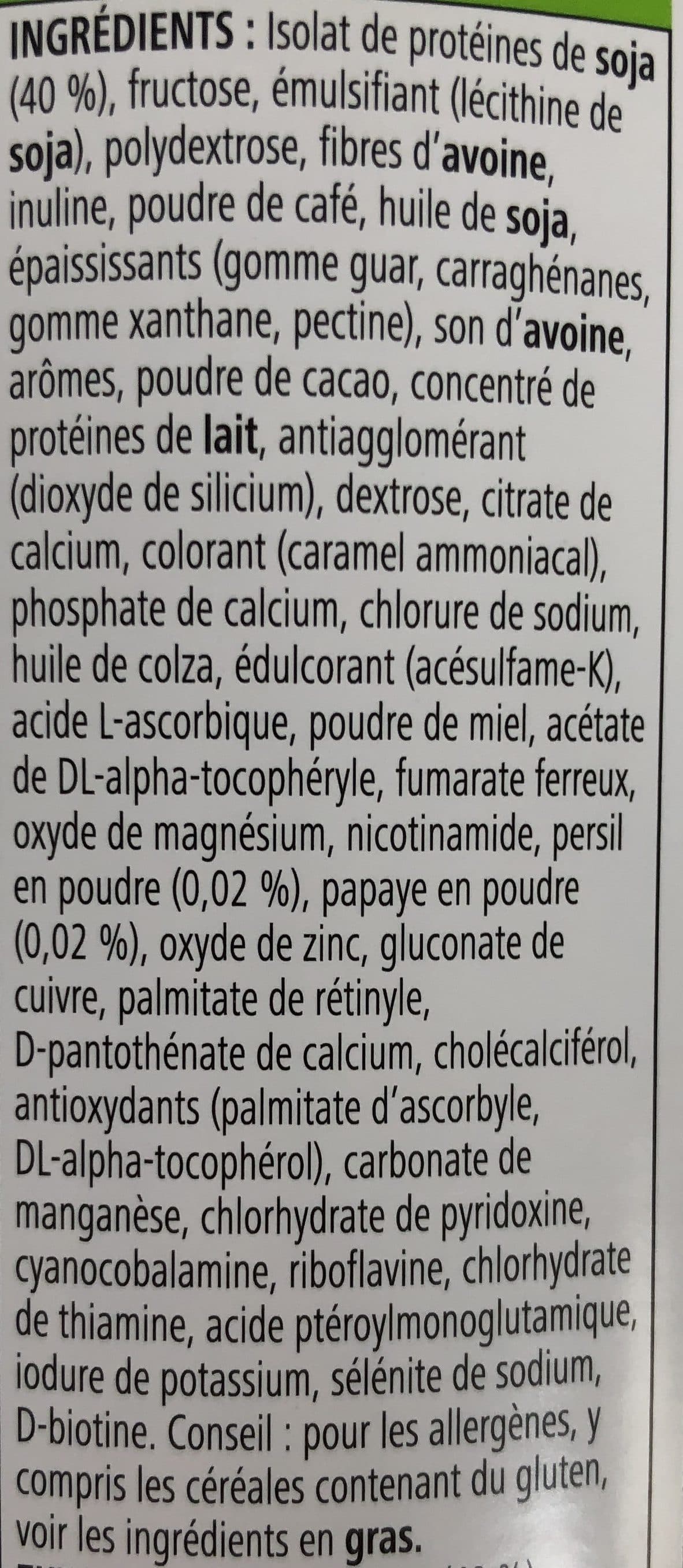Herbalife Boisson nutritionnelle packshot