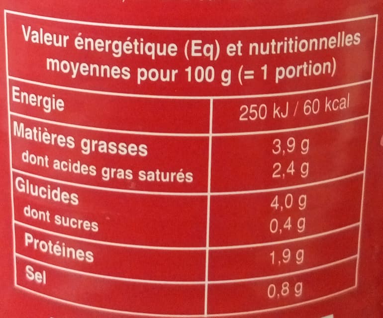 Grandjean Sauce Nantua packshot