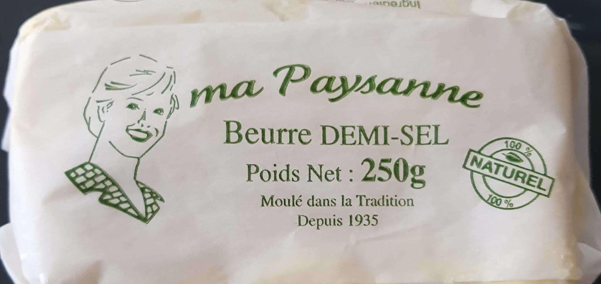 Open Food Facts Beurre demi sel packshot