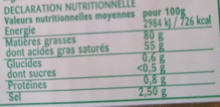 Alain Ledanec Beurre demi-sel fin et naturel packshot