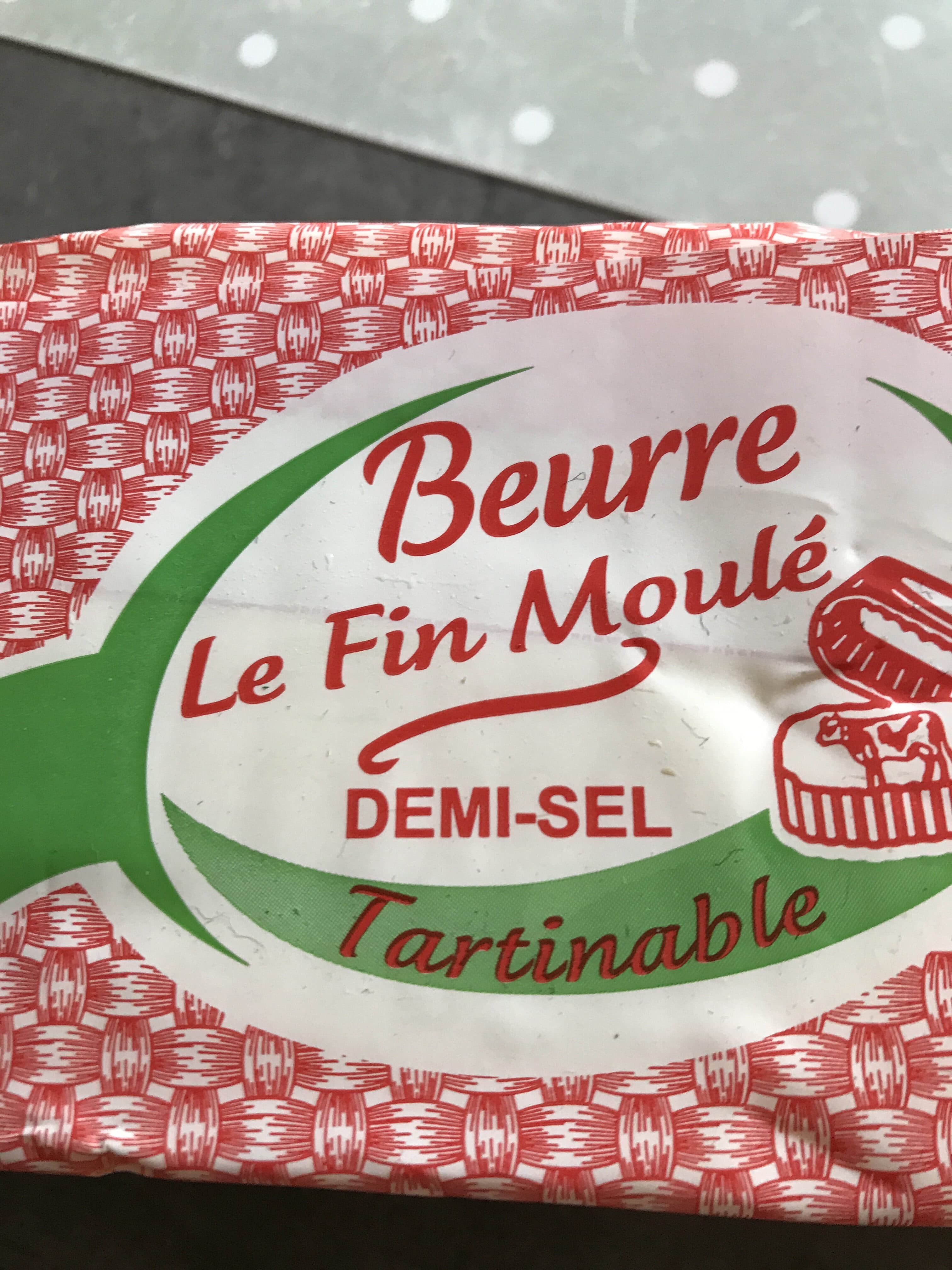 Le Fin Moulé Beurre demi-sel tratinable packshot