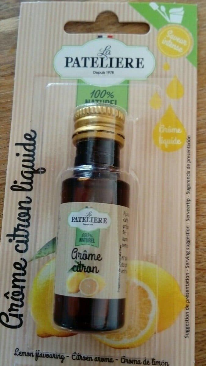 La Pateliere Arôme citron liquide packshot