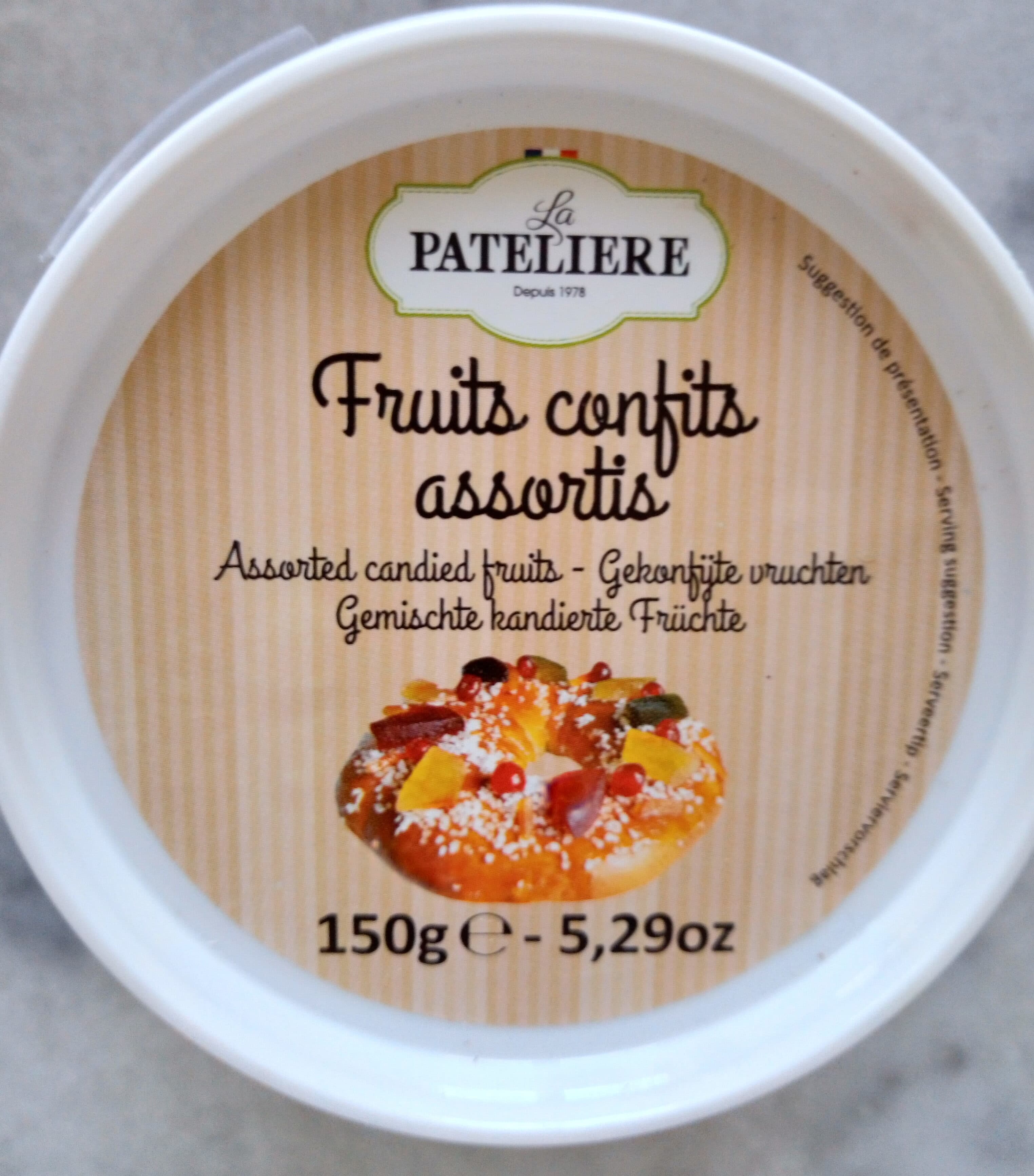 La Patelière Fruits confits assortis packshot