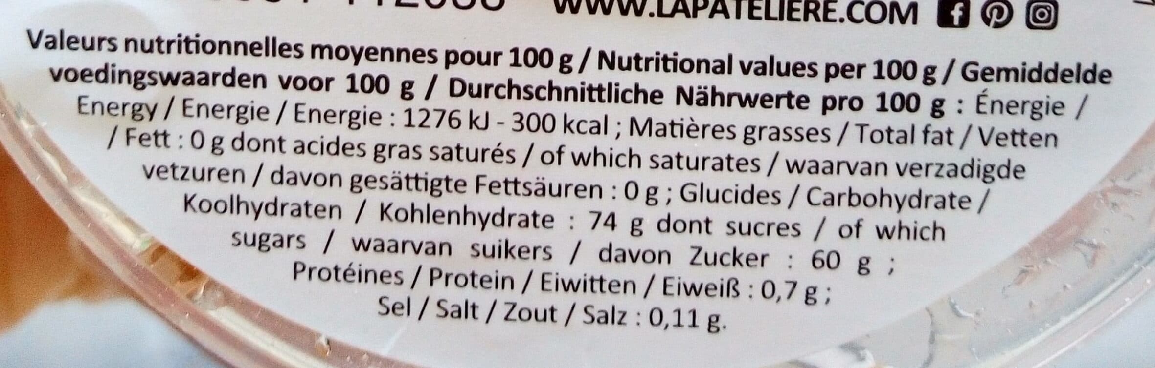 La Patelière Fruits confits assortis packshot