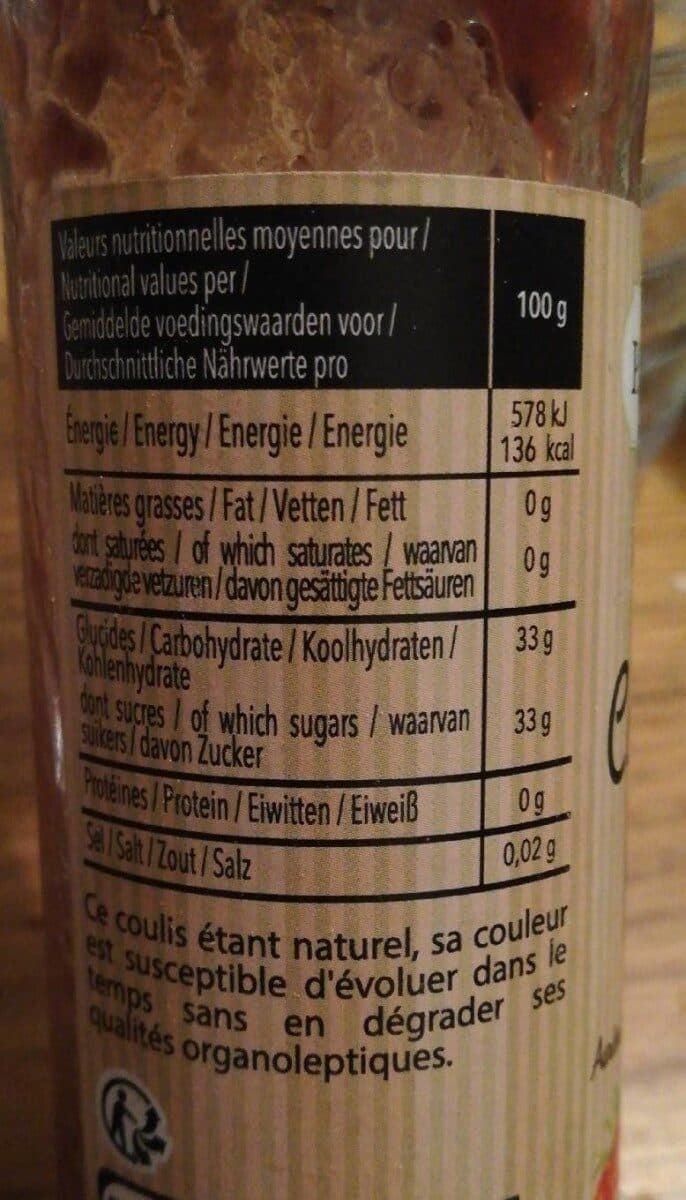 La pateliere Coulis de fraises packshot