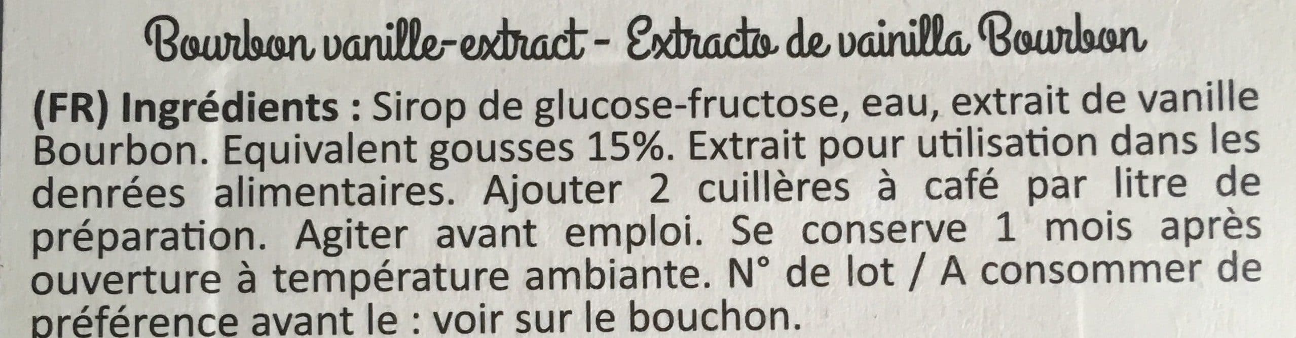 La Patelière Extrait de vanille Bourbon packshot