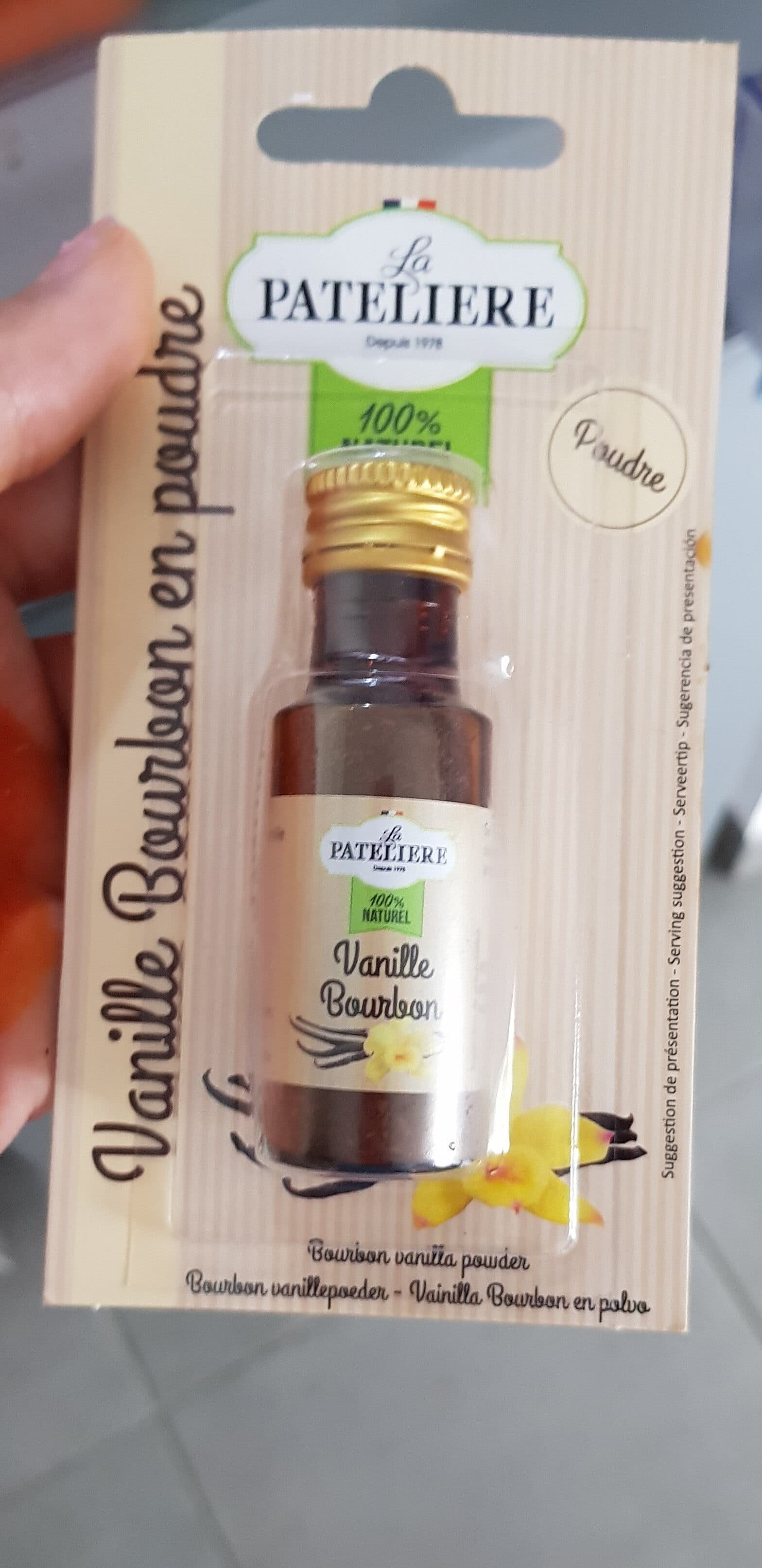 La Pateliere Vanille bourbon en poudre LA PATELIERE packshot