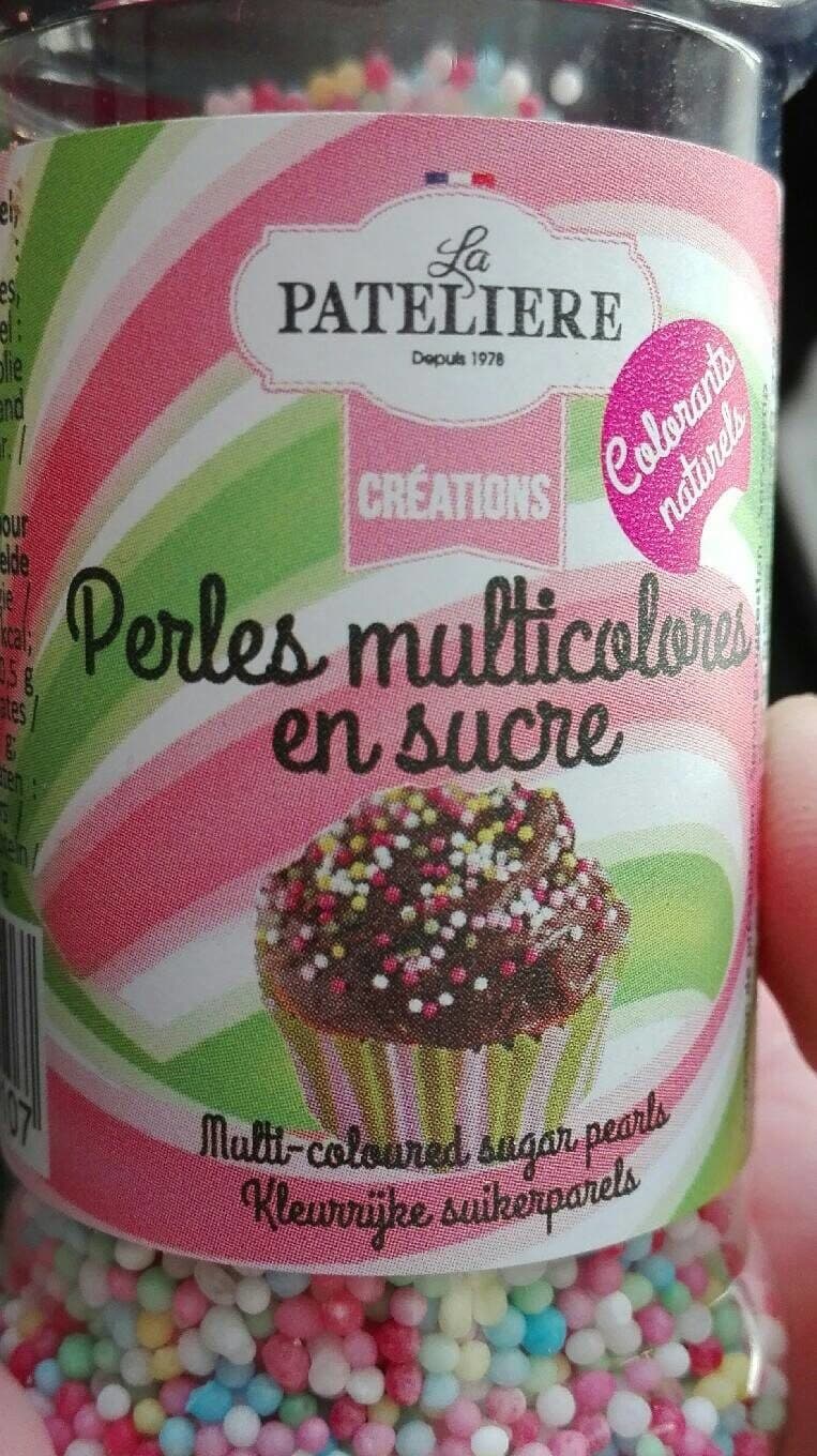 La pateliere Perles multicolores en sucre packshot