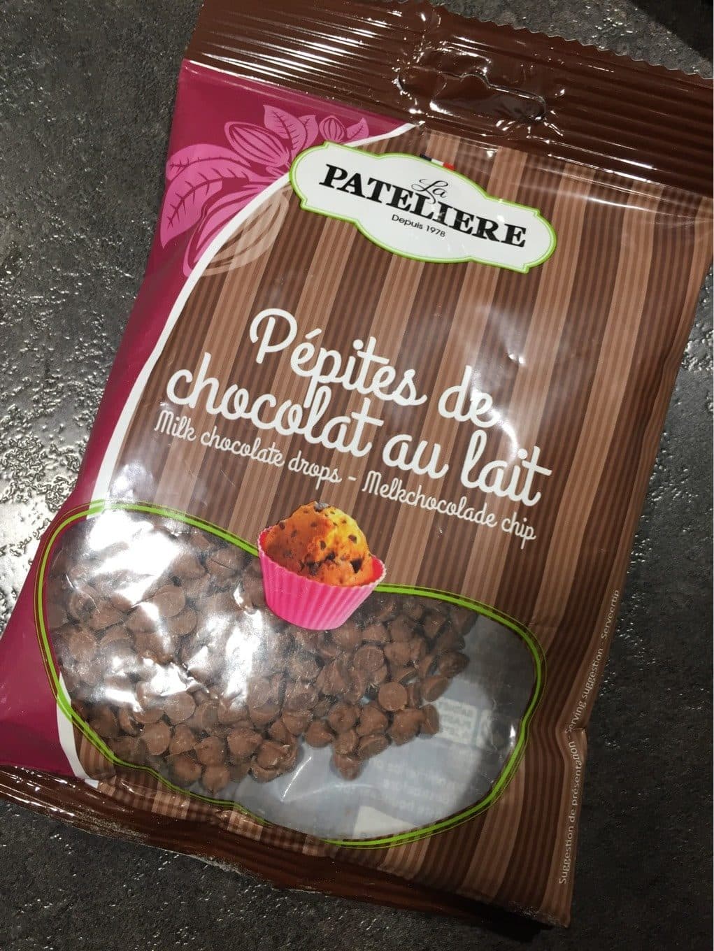LA PATELIÈRE Pépites de chocolat au lait packshot