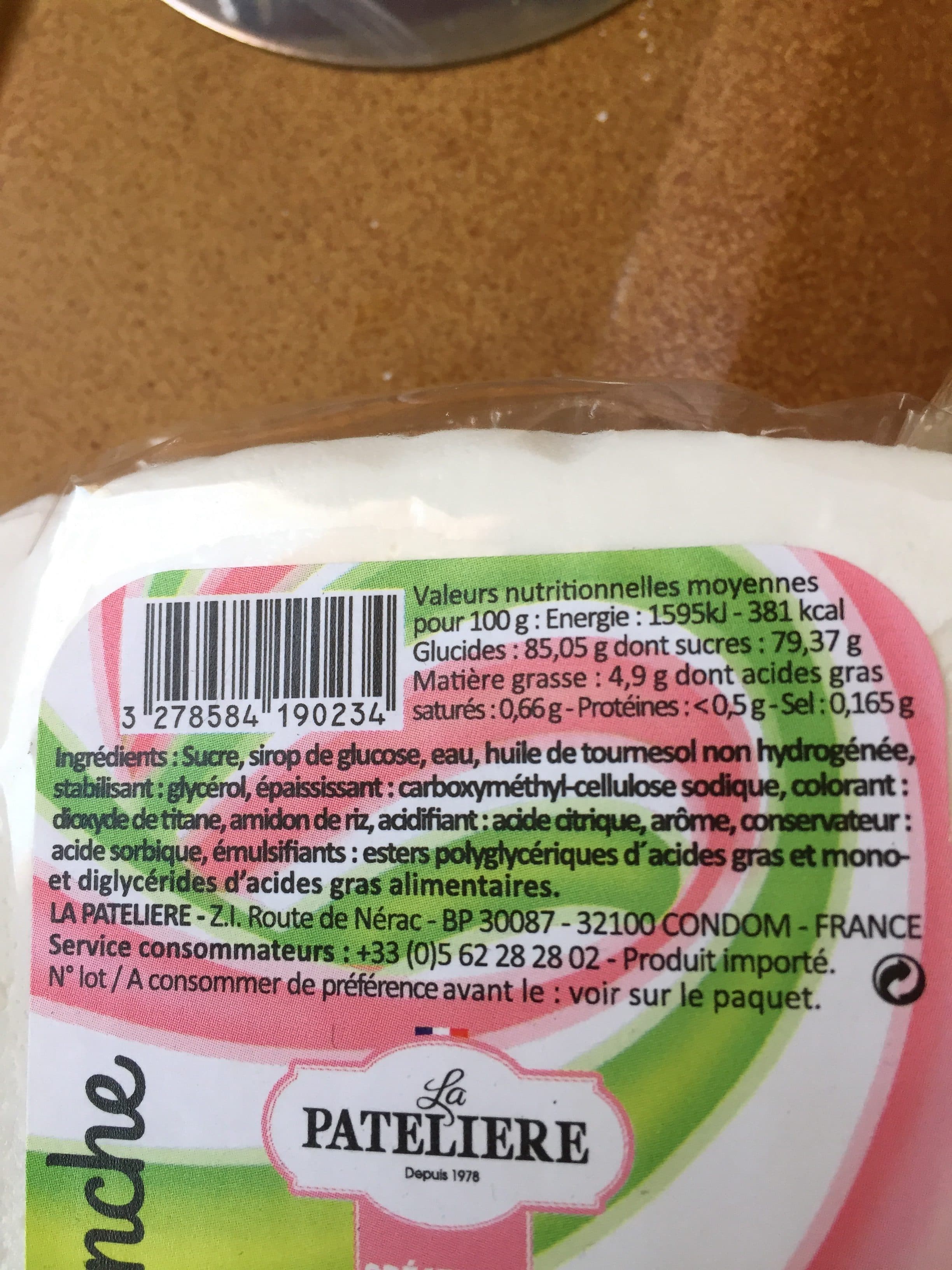 La Pateliere LA PATELIERE : Pâte à sucre Blanche packshot