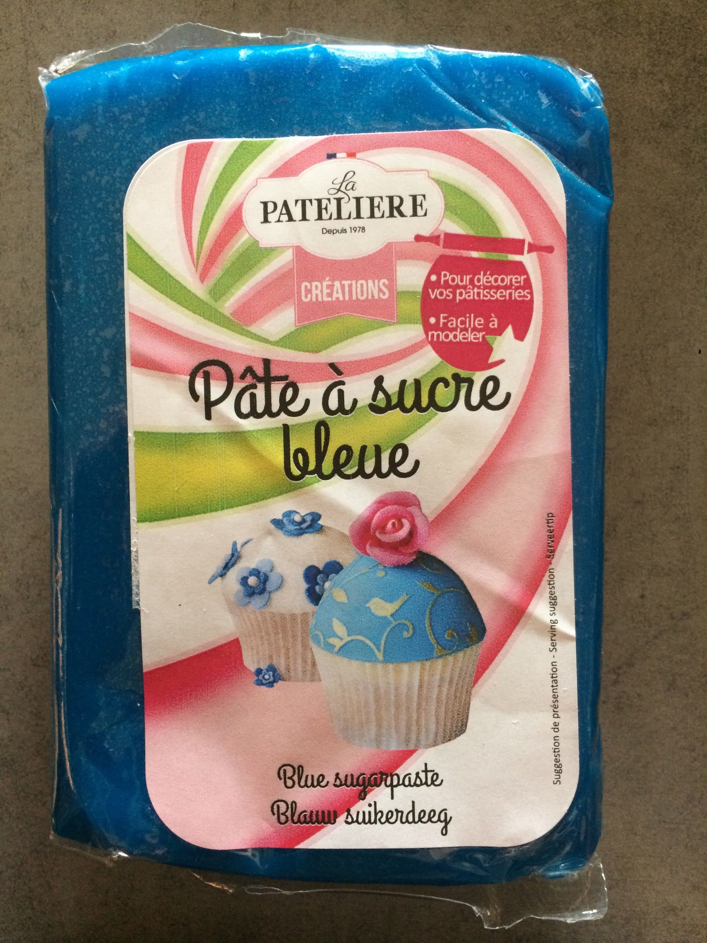 La Pateliere Pate a sucre bleue packshot
