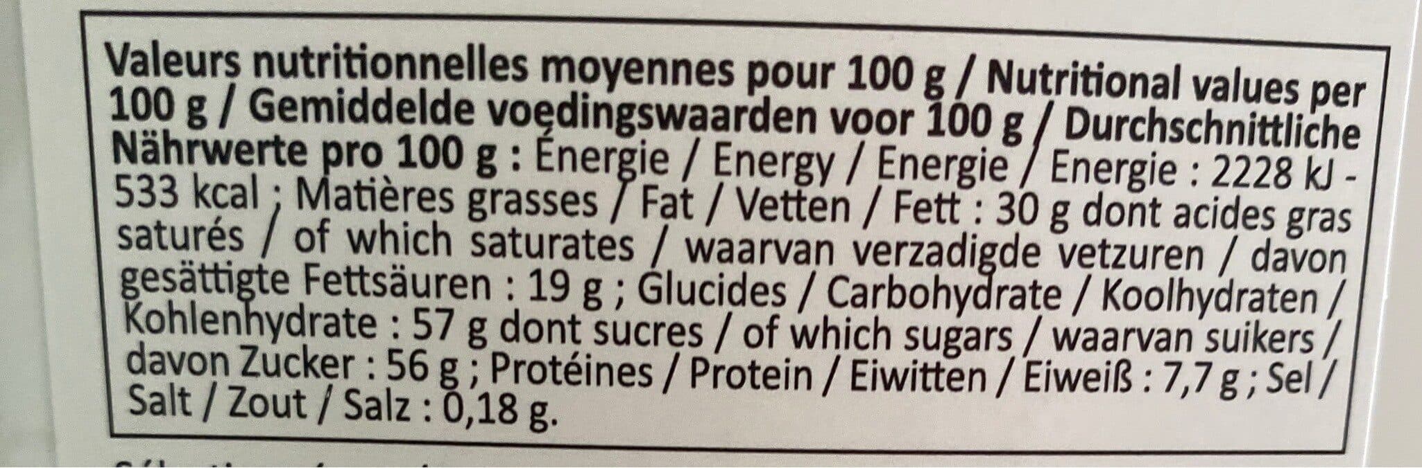 La Pateliere Pepites de chocolat au lait packshot