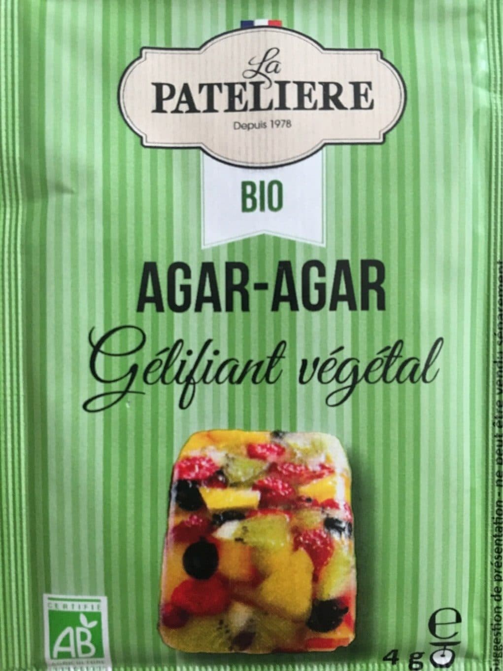 La Patelière Agar-agar packshot