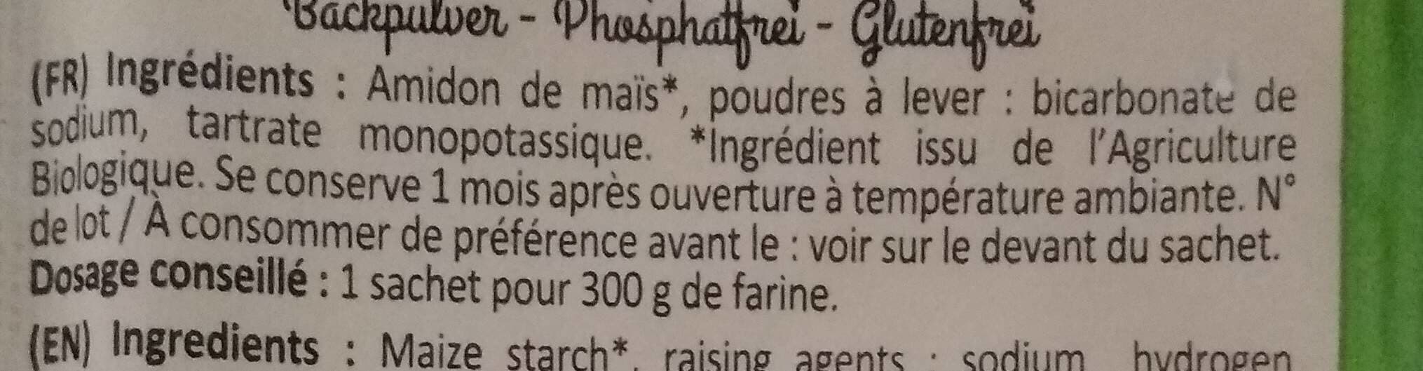 La Patelière Poudre à Lever packshot