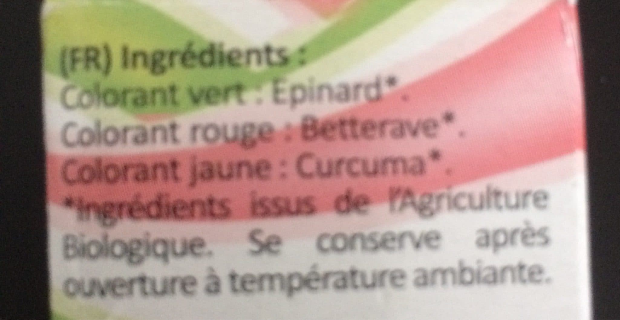 La Pateliere Preparations Colorantes En Poudre Rouge Vert Jaune 3X5 G Bio packshot