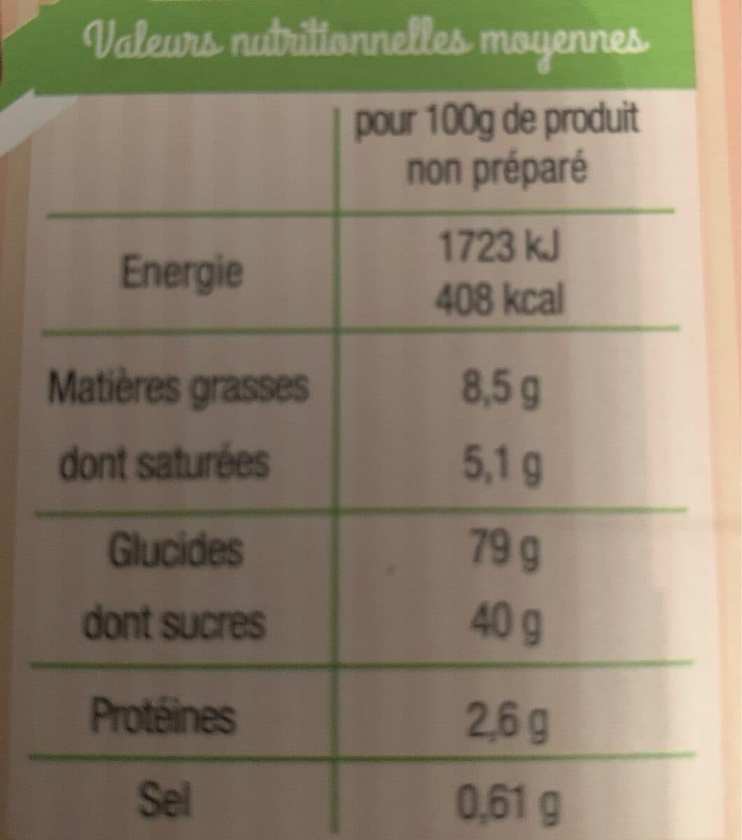 La patelière Cookies aux pépites de chocolat packshot