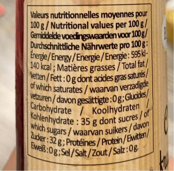 La Patelière La Patelière Coulis de fruits rouges 100% naturel packshot