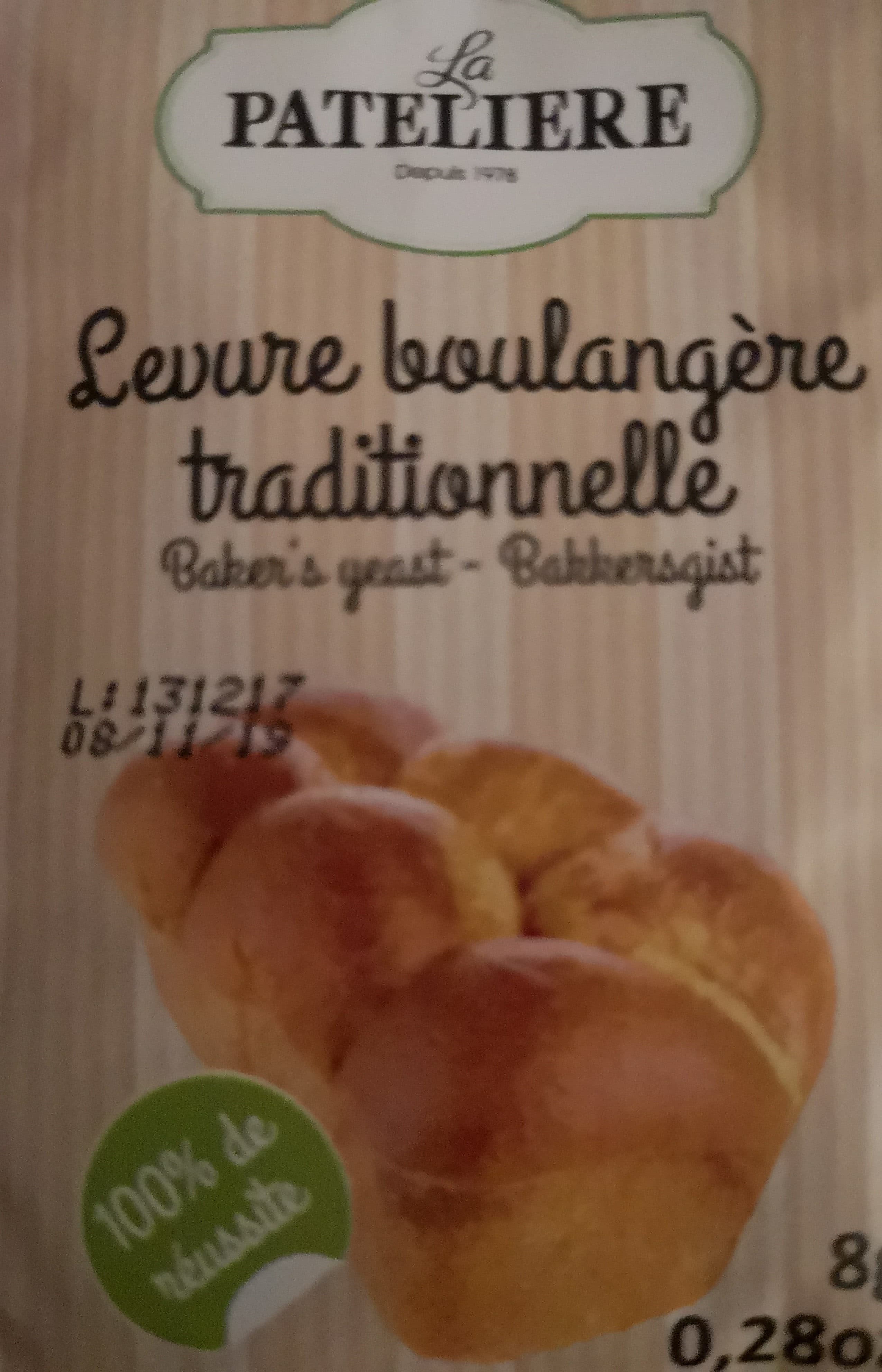 La Pateliere Levure boulangère traditionnelle packshot