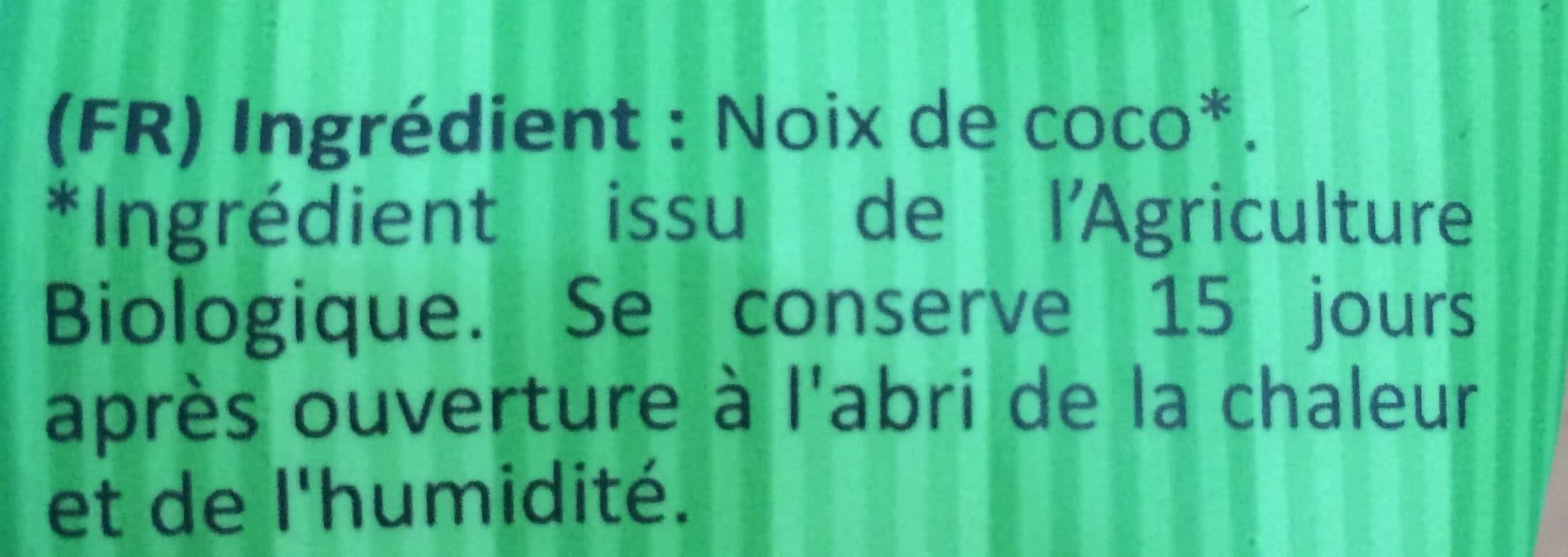 La Patelière Noix de coco bio râpée packshot