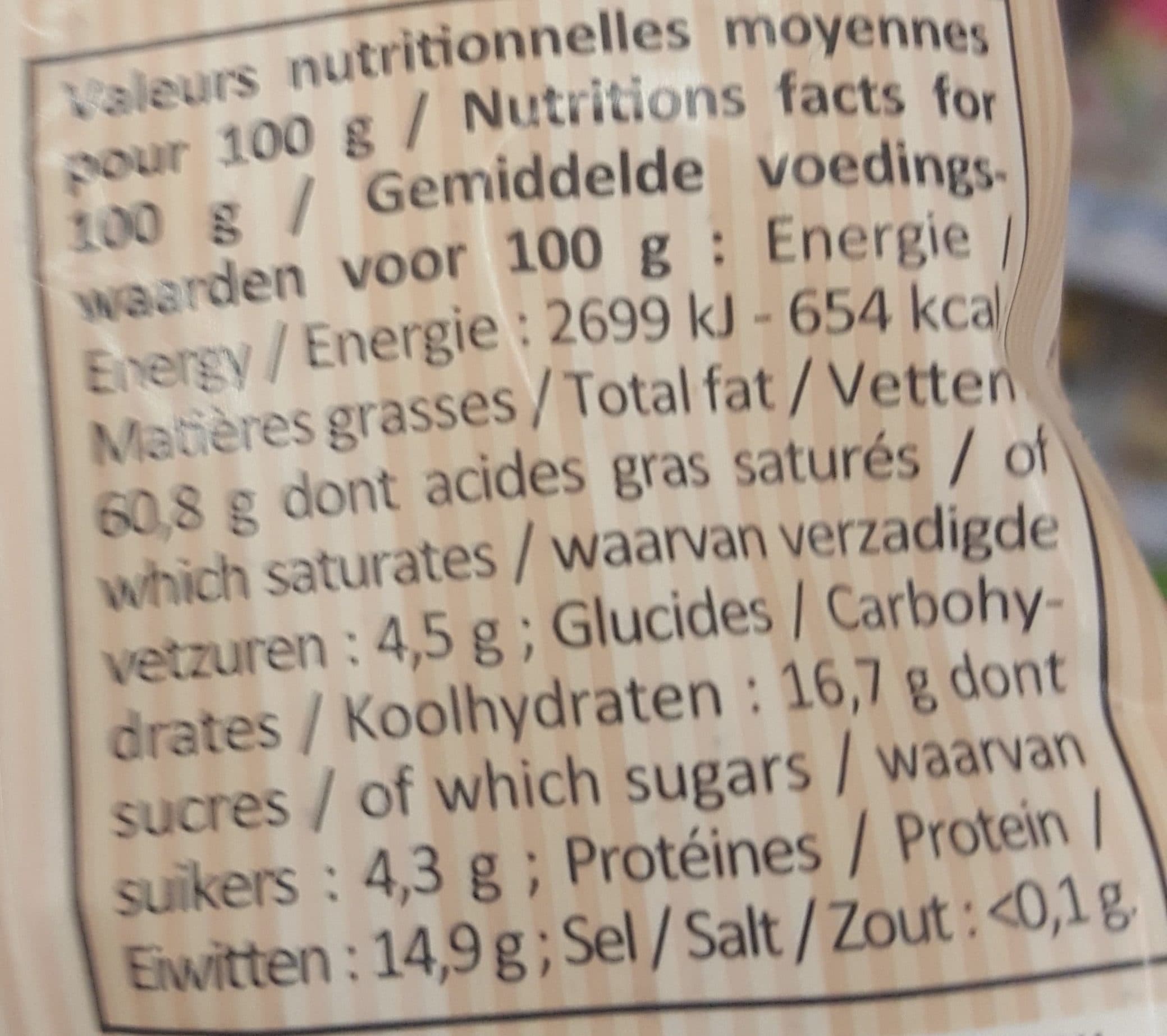 La Patelière Noisettes en Poudre packshot