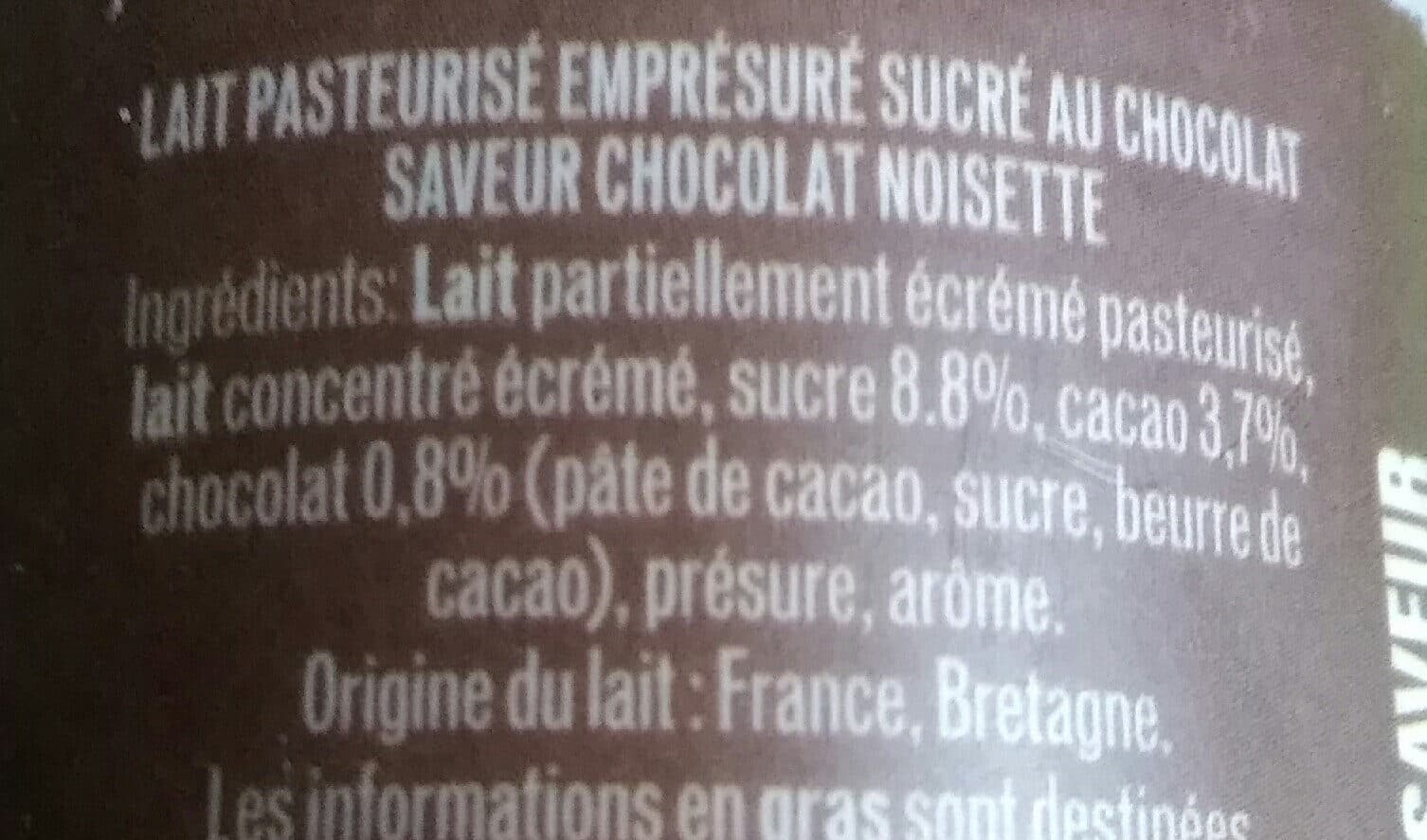 Malo Emprésuré au chocolat saveur noisette packshot