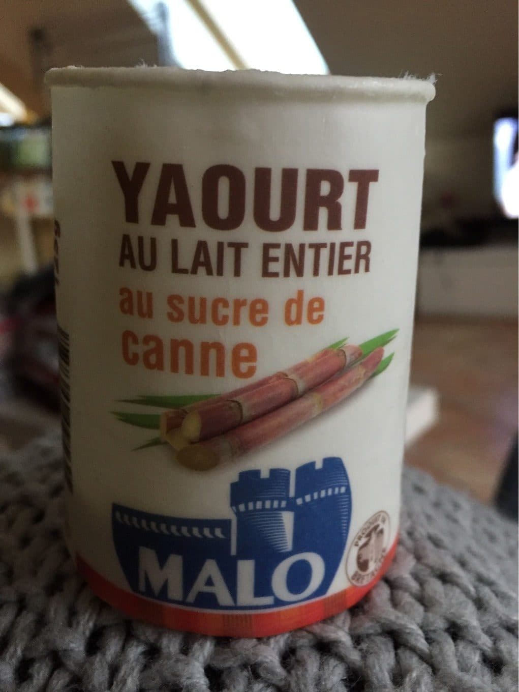 Malo Yaourt sucré nature MALO, 4 pots, 125g packshot