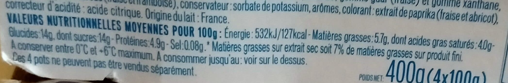 Malo Fromage frais aux fruits 40% packshot