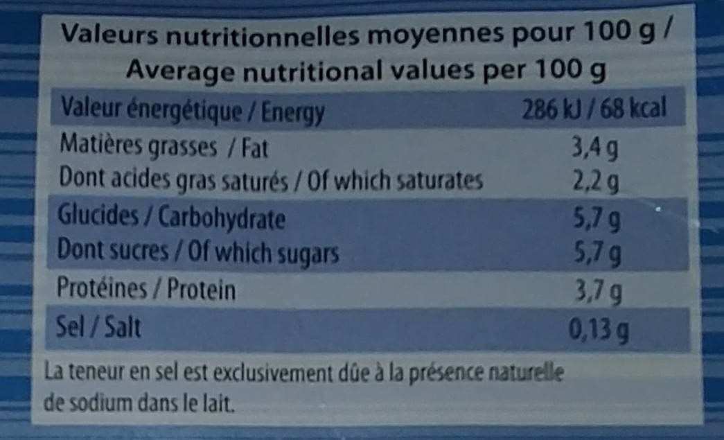 Malo Yaourt au lait entier Nature packshot
