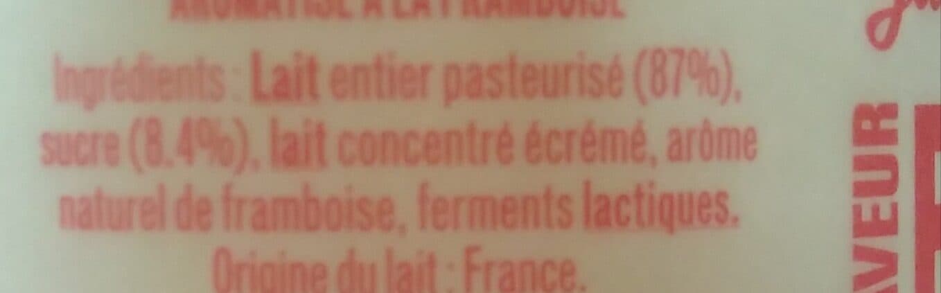 Malo Yaourt au lait entier saveur Framboise packshot