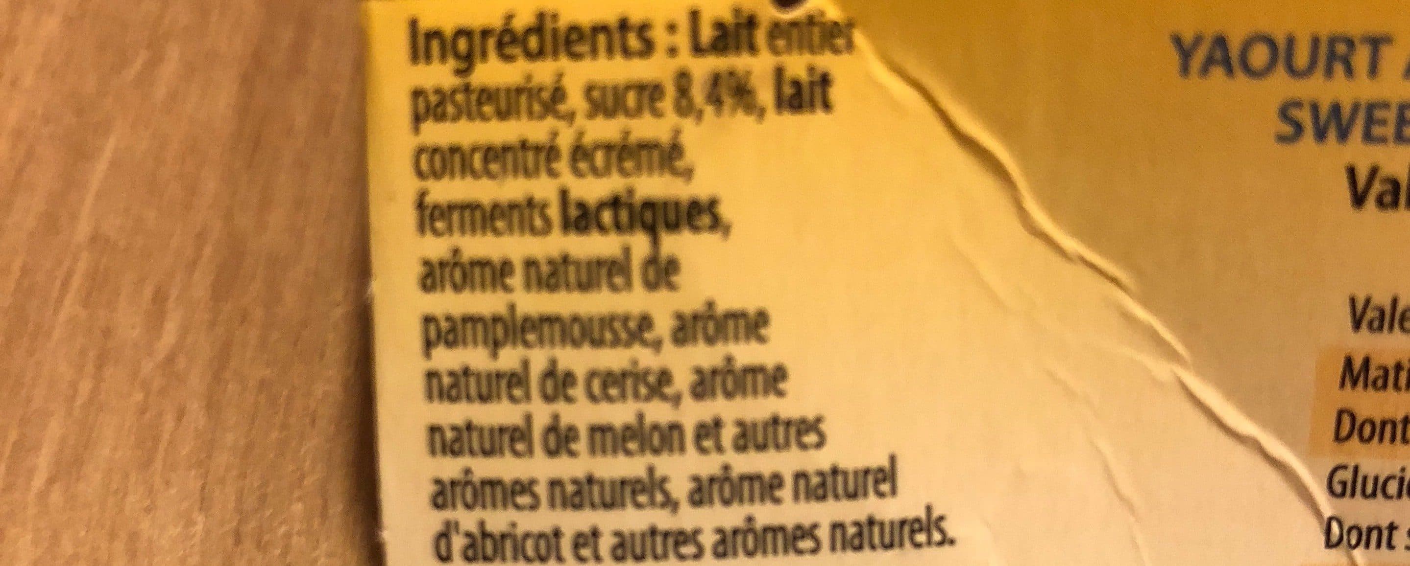 Malo Yaourt au lait entier saveurs d'été packshot