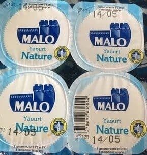 Malo Yaourt nature packshot