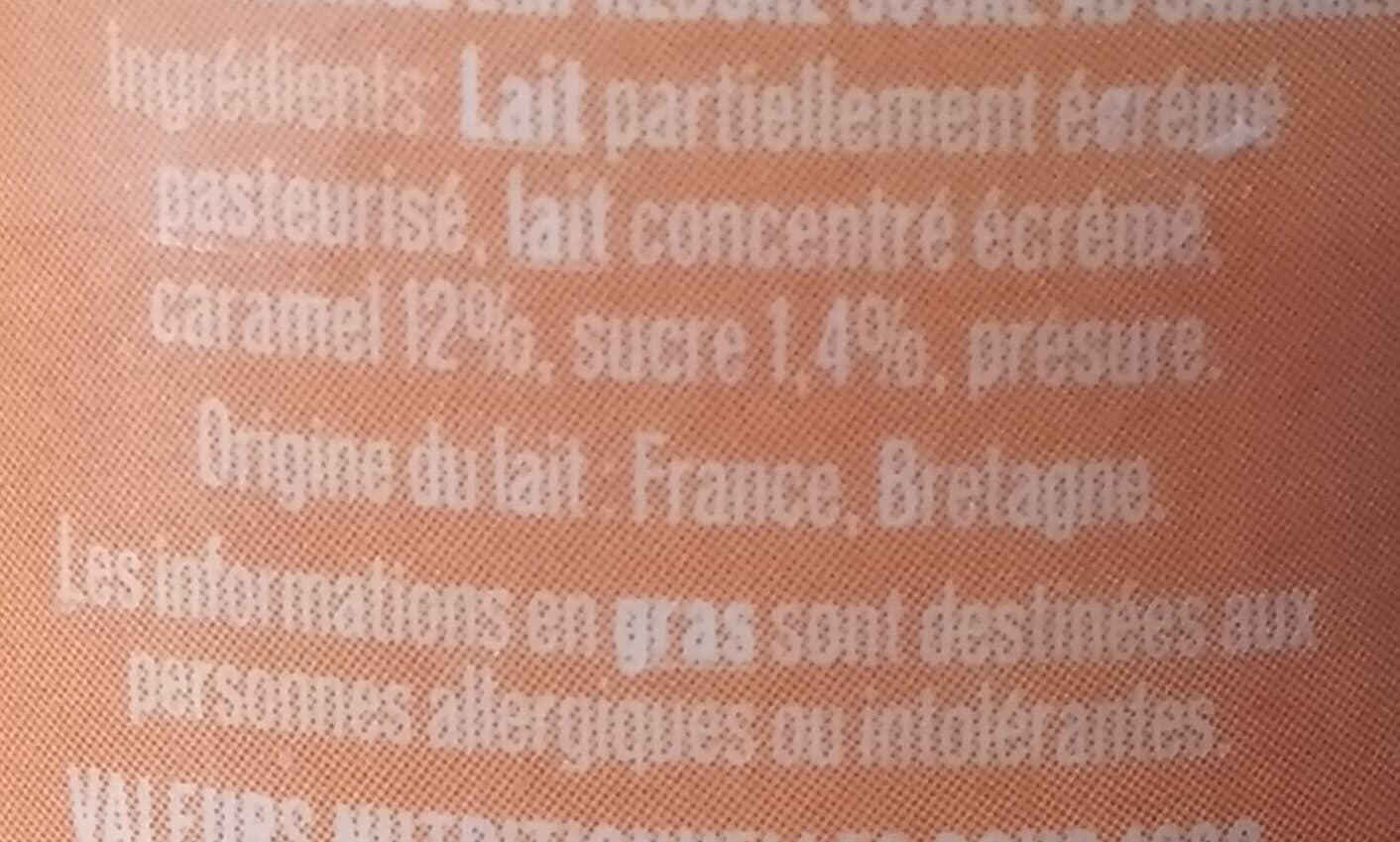 Malo Emprésuré Caramel packshot